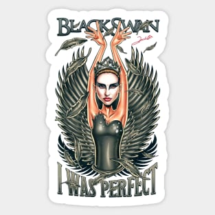 I Was Perfect Sticker